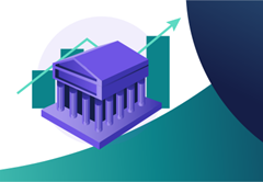 Graphic of a bank