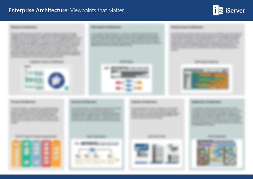 Enterprise Architecture: Viewpoints that Matter