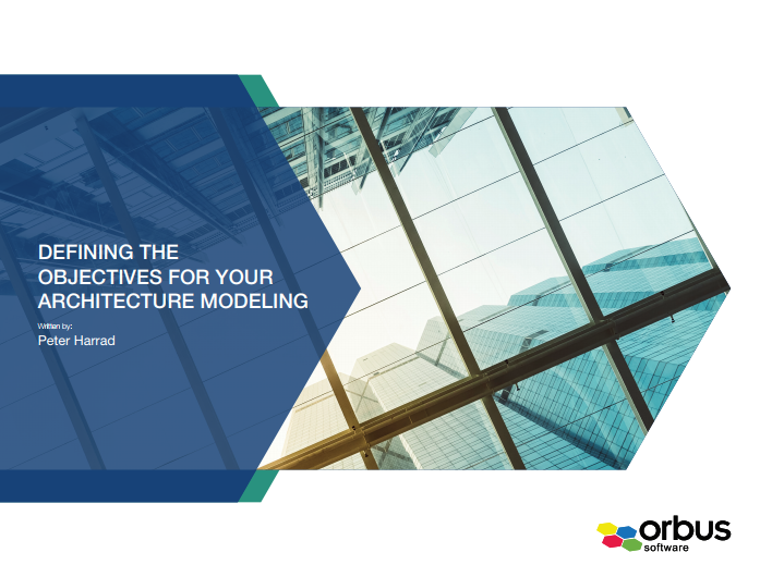 Defining the Objectives for your Architecture Modeling