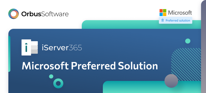 Orbus Software's iServer365 is now a Microsoft Preferred Solution