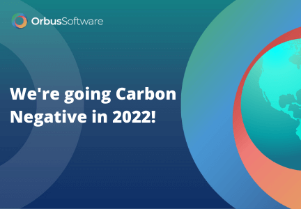We're going Carbon Negative in 2022 - Website Card